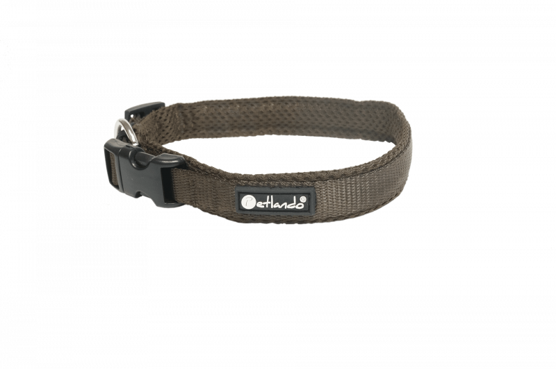 Mesh Halsband XXL mokka